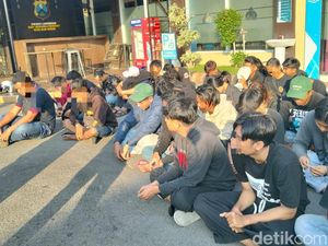 Polisi Amankan 74 Orang Saat Pengesahan PSHT di Lamongan