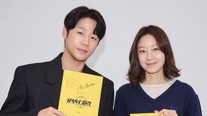 Gong Hyo Jin-Jung Jun Won di Script Reading Drakor MBC A Bona fide Killer
