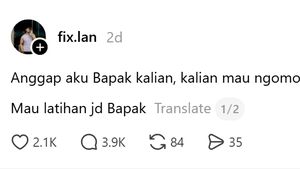 Anggap Aku Bapak Kalian, Kalian Mau Ngomong Apa? Ini Jawaban Netizen