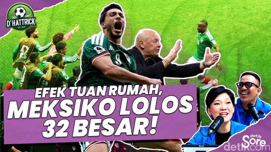 Video: Dapatkan 6 Poin, El Tri Jadi Negara Pertama Lolos 32 Besar Piala Dunia 2026