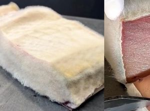Diselimuti Jamur Tebal, Tuna Bulukan Ini Malah Jadi Sajian Premium