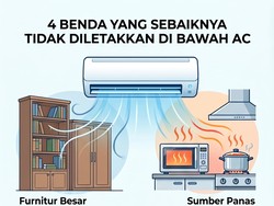 Infografis: Jangan Taruh Benda Ini di Bawah AC, Bisa Bikin Tagihan Listrik Naik