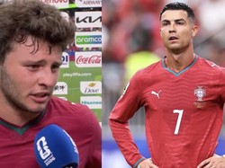Giliran Joao Neves dan Pacar Diserbu Fans Ronaldo Usai Bruno Fernandes
