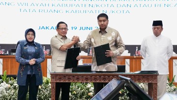Tandatangani SKB dengan Menteri PKP, Mendagri Dukung Program 3 Juta Rumah
