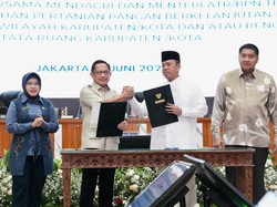 Kemendagri-ATR/BPN Sinkronkan Aturan Lahan Sawah dan Kawasan Perumahan