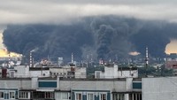 Langit Moskow yang Mulai Sepi dari Penerbangan Komersial