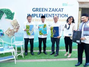 Lewat Implementasi Green Zakat, BSI Ajak Masyarakat Ubah Sampah Jadi Emas