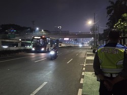 Demo Mahasiswa Bubar, Lalu Lintas di Sekitar Gedung DPR Kembali Normal