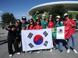 Meksiko dan Korea Selatan, Kisah Bestie di Piala Dunia