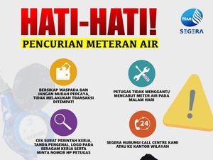Warga Tallo Tangkap Maling Meteran Air, PDAM Makassar Imbau Pelanggan Waspada