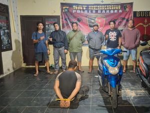 Satpam di Bangka Bobol Kantor Pelabuhan gegara Kecanduan Judol-Narkoba