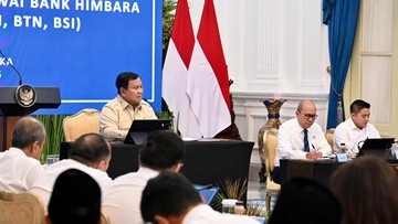 Kala Prabowo Panggil Bos Himbara ke Istana Setelah BI Rate Naik