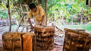 Sagu Tulehu Tetap Bertahan, Pangan Tradisional Penopang Ekonomi Warga