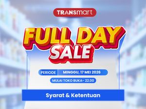 Serbu Transmart Full Day Sale Hari Ini! Pesta Diskon Meriah 50% + 20%