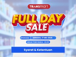 Transmart Full Day Sale Besok Datang Lagi! Nikmati Pesta Diskon 50% + 20%
