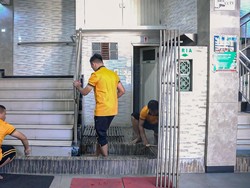 HUT ke-80 Bhayangkara, Ditlantas Polda Jatim Gelar Baksos Daur Ulang