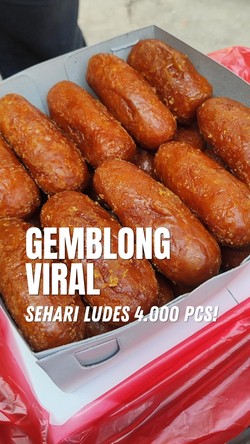 Video: Gemblong Viral yang Bisa Ludes 3.000 sampai 4.000 pcs!