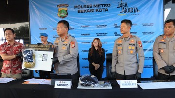 Polisi Bekuk Pencuri Motor di Kayuringin Bekasi, 1 Orang Masih DPO