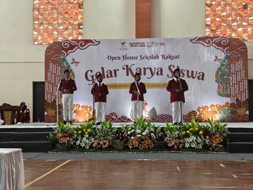Open House Sekolah Rakyat, Bupati Kediri Beri Motivasi Para Siswa