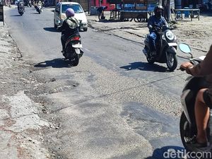 Jalan Tangkuban Perahu Denpasar Mulai Diperbaiki Bulan Depan
