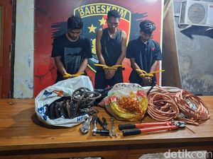 Curi Kabel Gardu PLN Rp 60 Juta, 2 Pengangguran di Dompu Ditangkap