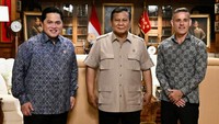 Erick dan Herdman Sambangi Presiden RI, Bahas FIFA ASEAN dan Piala Dunia