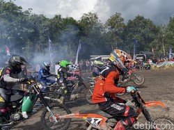 Ratusan Pebalap Motor Ikuti Fun Grasstrack 2026 Polda Babel