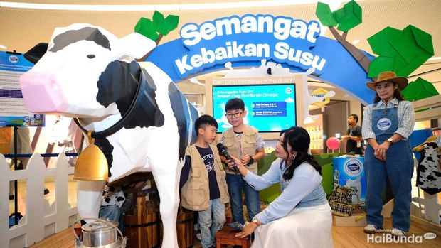 Ruang interaktif Frisian Flag: Temani Langkahmu, Kini dan Nanti