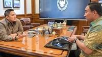 Seskab Teddy Terima Kepala BNN di Kantornya, Ini yang Dibahas