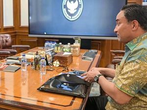 Seskab Teddy Terima Kepala BNN di Kantornya, Ini yang Dibahas
