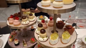 Afternoon Tea Enaknya Cicip Cokelat Teddy Bear hingga Pastry Cantik di Sini