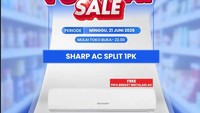Beli AC 1 PK di Transmart Full Day Sale Bisa Diskon Rp 1,6 Juta