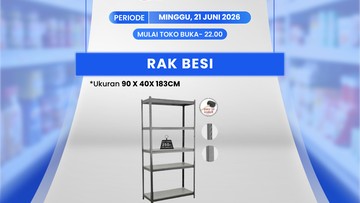 Berita dari Detik Finance: Transmart Full Day Sale, Rak Besi Banting Harga di Bawah Rp 1 Juta