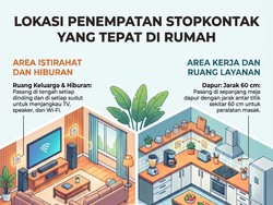 Infografis: Bingung Posisi Stopkontak di Rumah? Ini Titik Pemasangan yang Aman