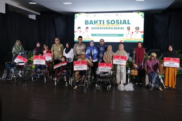 Kemensos Berikan Kaki Palsu untuk Korban Gigitan Buaya di Gowa