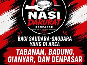 Siapapun yang Kelaparan, Bisa Hubungi Nasi Darurat Denpasar
