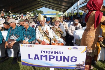 Provinsi Lampung Resmi Jadi Tuan Rumah Penas Petani Nelayan XVIII 2029