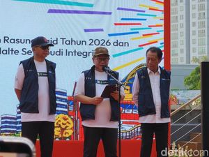 Pramono Resmikan Penataan Jalan Rasuna Said Usai Tiang Monorel Dibongkar