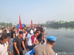 Peringati HUT Bhayangkara, Ribuan Orang Ikut Lomba Mancing Mania di Serang