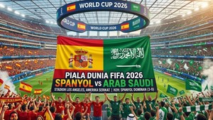 Sejarah Pertemuan Spanyol Vs Arab Saudi: Tim Matador Terlalu Kuat