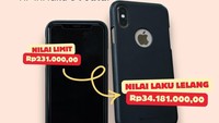 Fantastis! iPhone XS Dilelang KPK Rp 231 Ribu Laku Rp 34 Juta