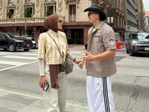 Gaya Koboi Atta Halilintar di Amerika, Gandeng Mesra Aurel Hermansyah
