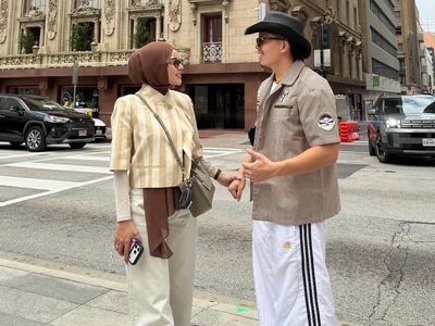 Gaya Koboi Atta Halilintar di Amerika, Gandeng Mesra Aurel Hermansyah