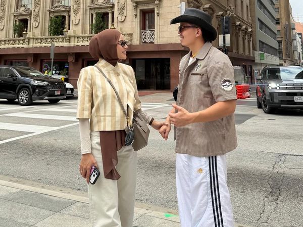 Gaya Koboi Atta Halilintar di Amerika, Gandeng Mesra Aurel Hermansyah