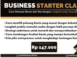 Kelas Online Mulai Bisnis buat Pemula Ini Bikin Langkahmu Terarah, Ikut Sekarang!