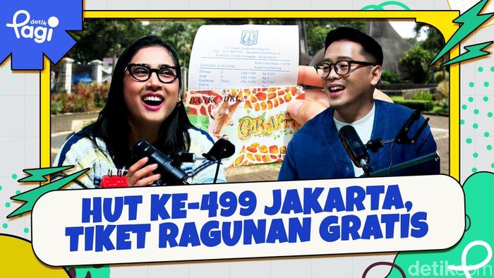 Video: HUT ke-499 Jakarta, Tiket Ragunan Gratis