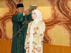 Dilantik Muzani Jadi Anggota PAW MPR RI, Adela Kanasya Siap Emban Amanah