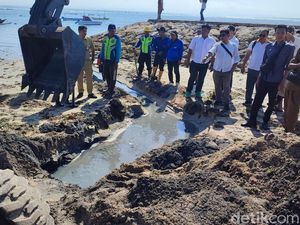 Pantai Sanur Tercemar Air Limbah, PUPR Turun Tangan