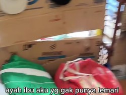Dulu Tidur Beralas Kardus, Wanita Ini Kini Belikan Orang Tua Rumah Tanpa Utang