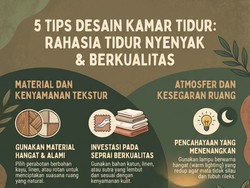 5 Cara Desain Kamar yang Nyaman, Auto Bikin Tidur Nyenyak